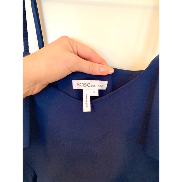 BCBGeneration Ruffle Mini Dress - Picture 4 of 4